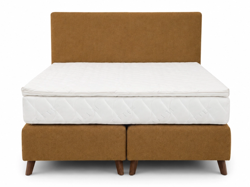 Voodi Royal Pronks 160x200 külgvaade